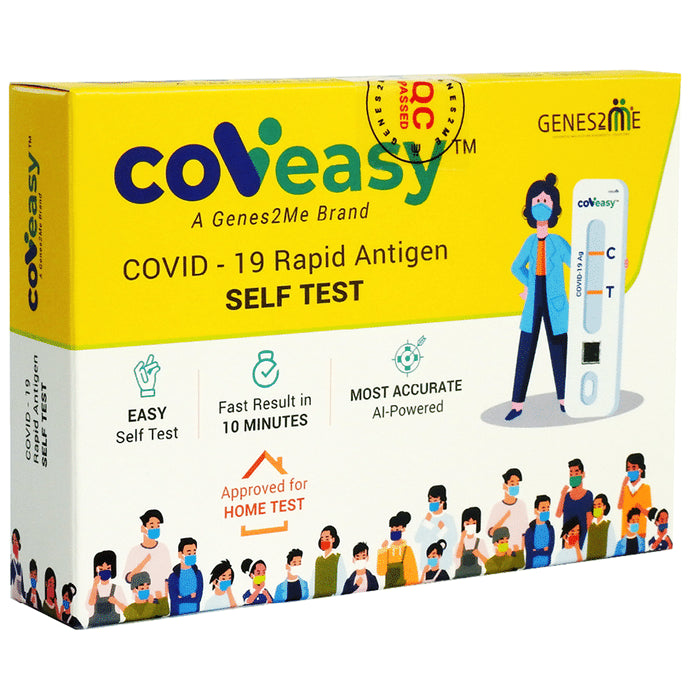 Covieasy Covid 19 Rapid Antigen Self Test Kit - Classic Derma