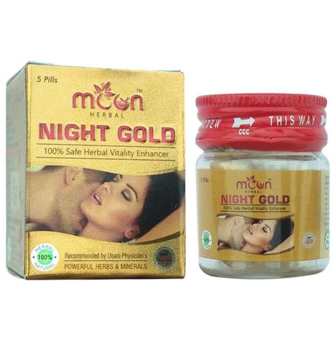 Moon Herbal Night Gold Pills - Classic Derma