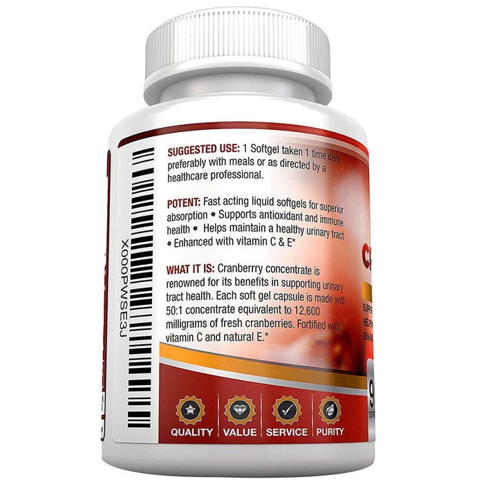 Bri Nutrition Cranberry Concentrate Extra Strength Softgel