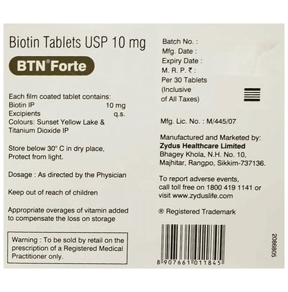BTN Forte Tablet
