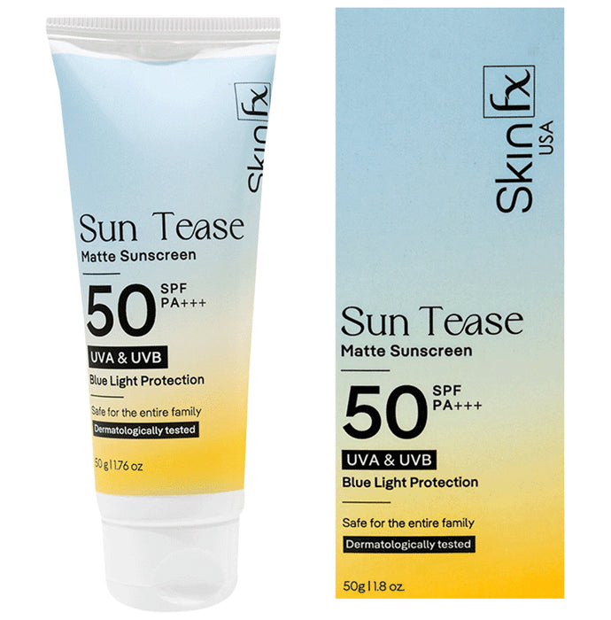 Skin Fx Sun Tease Matte Sunscreen SPF 50 PA+++ - Classic Derma