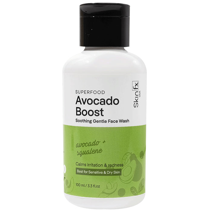 Skin Fx Superfood Avocado Boost Soothing Gentle Face Wash - Classic Derma