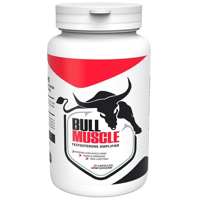 Bull Pharm Bull Muscle Testosterone Amplifier for Muscle Growth and Strength Capsule - Classic Derma