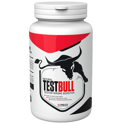 Bull Pharm Natural Test Bull Testosterone Booster Increase Drive & Libido Tablet - Classic Derma