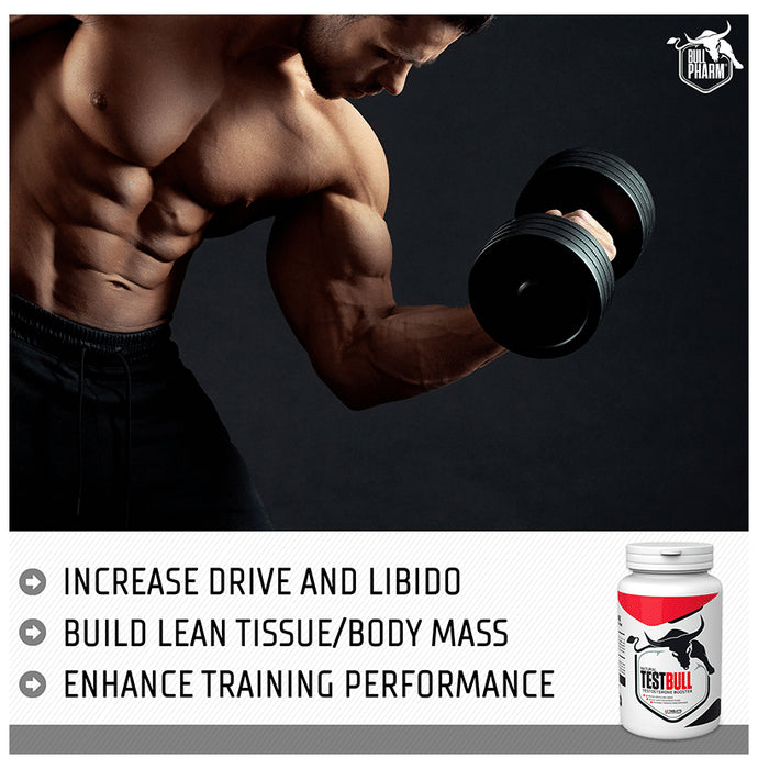 Bull Pharm Natural Test Bull Testosterone Booster Increase Drive & Libido Tablet