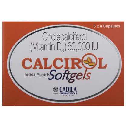 Calcirol 60000IU Softgels - Classic Derma