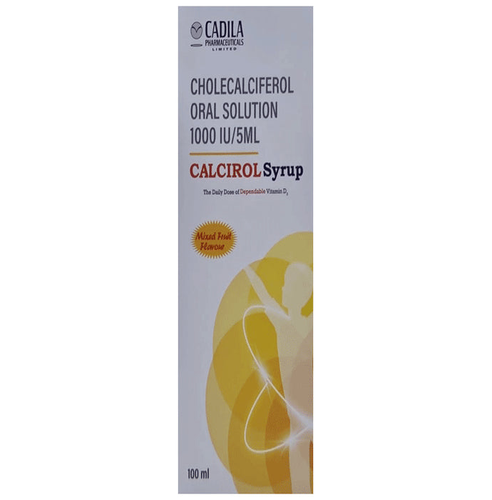 Calcirol Syrup Mixed fruit flavour - Classic Derma