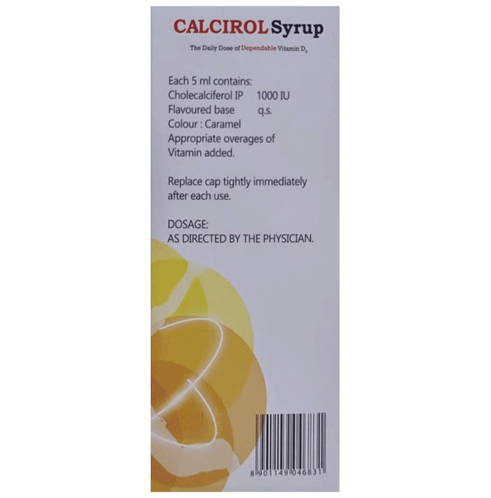 Calcirol Syrup Mixed fruit flavour