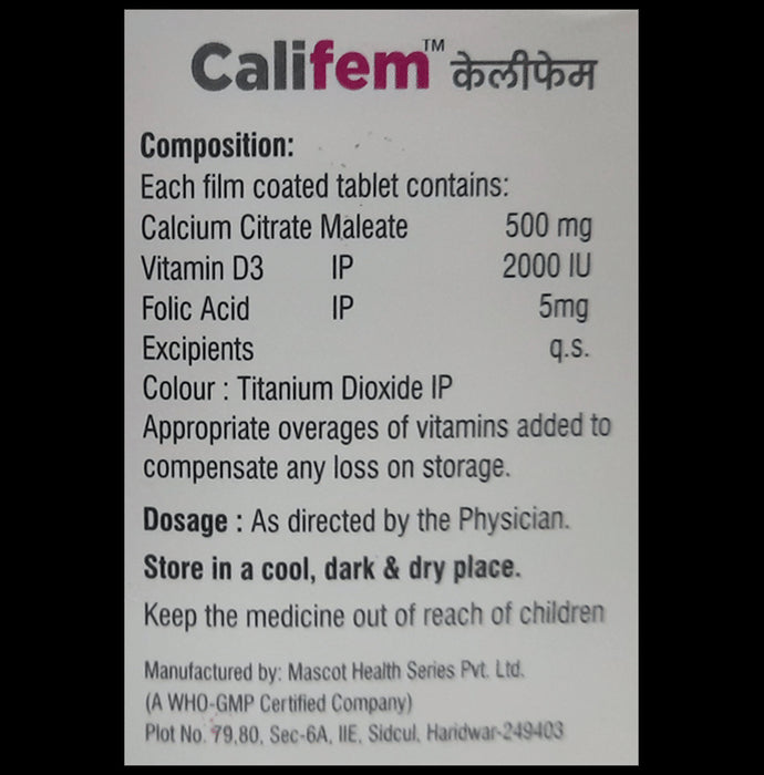 Califem Tablet