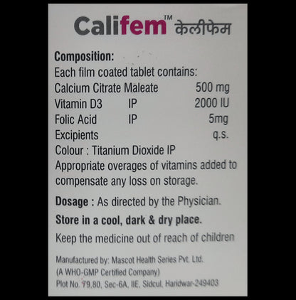 Califem Tablet