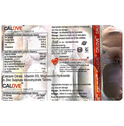 Calove Tablet