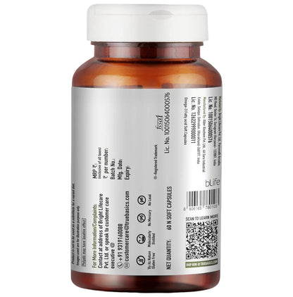 TrueBasics 100% Vegetarian Omega 3 Soft Capsule