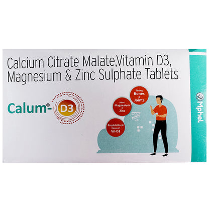 Calum-D3 Tablet - Classic Derma