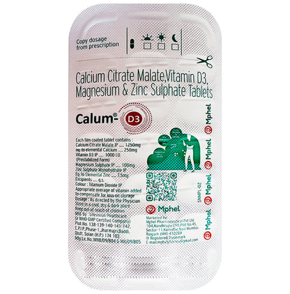 Calum-D3 Tablet