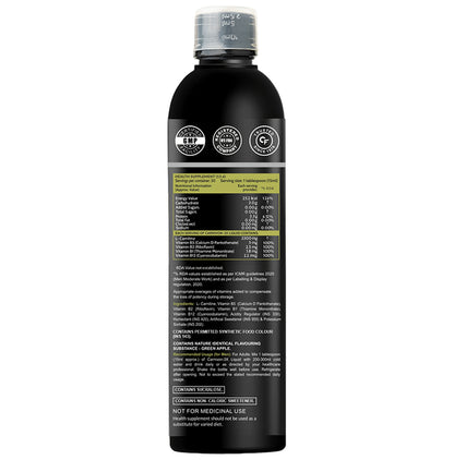 Carbamide Forte L-Carnitine 3300mg Liquid Green Apple