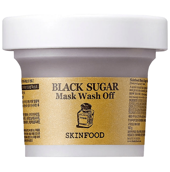 Skinfood Black Sugar Mask Wash Off - Classic Derma