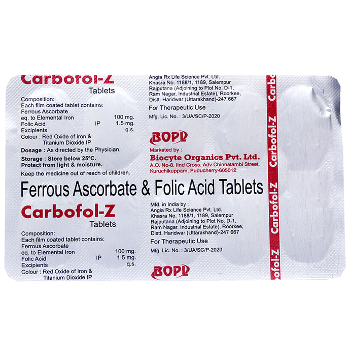 Carbofol-Z Tablet