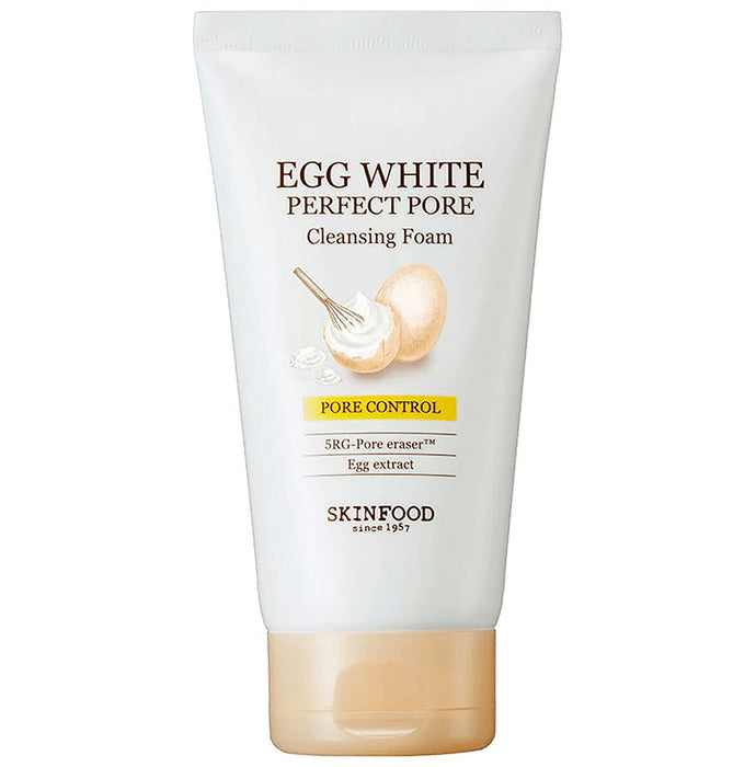 Skinfood Egg White Perfect Pore Cleansing Foam - Classic Derma