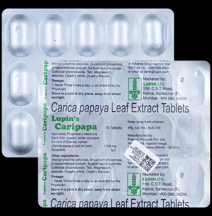 Caripapa Tablet - Classic Derma