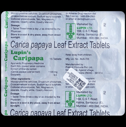 Caripapa Tablet