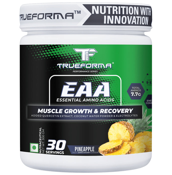 Trueforma Performance Series EAA Essential Amino Acid Powder Pineapple - Classic Derma
