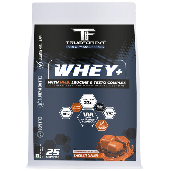 Trueforma Performance Series Whey + Powder Chocolate Caramel - Classic Derma