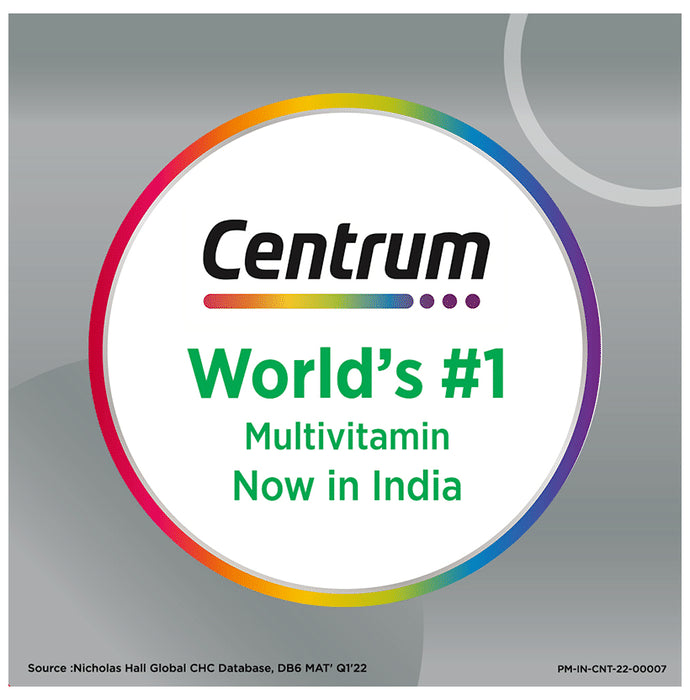 Centrum Adult 50+ | Veg Tablets for Joints, Heart & Immunity | World's No.1 Multivitamin & Multimineral