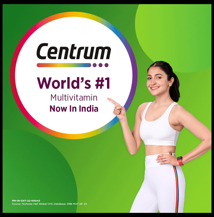 Centrum Adult 50+ | Veg Tablets for Joints, Heart & Immunity | World's No.1 Multivitamin & Multimineral