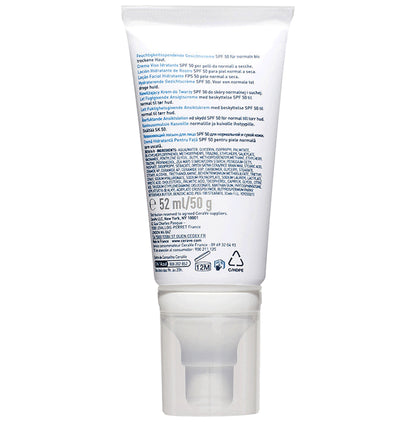 CeraVe AM Facial Moisturising Lotion for Normal to Dry Skin SPF 50