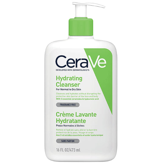 CeraVe Hydrating Cleanser For Normal & Dry Skin - Classic Derma
