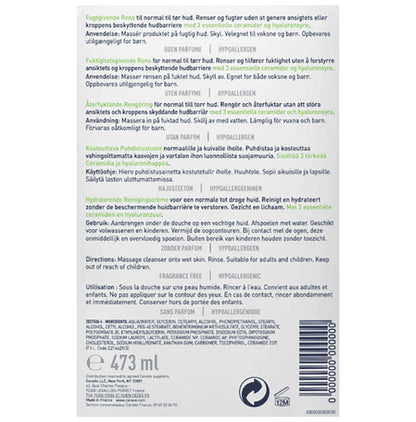 CeraVe Hydrating Cleanser For Normal & Dry Skin