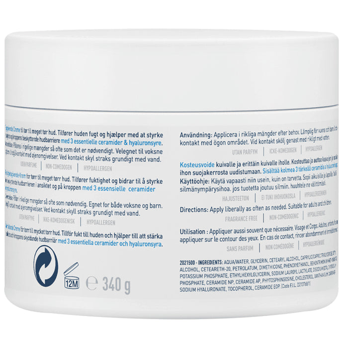 CeraVe Moisturising Cream for Dry to Very Dry Skin | Hydrating Face Care Product