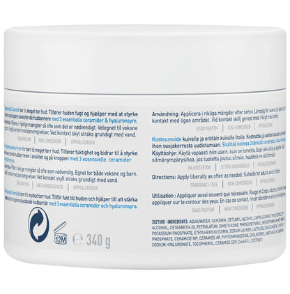 CeraVe Moisturising Cream for Dry to Very Dry Skin | Hydrating Face Care Product