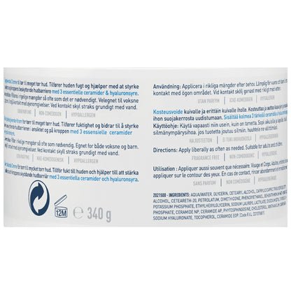 CeraVe Moisturising Cream for Dry to Very Dry Skin | Hydrating Face Care Product