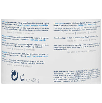 CeraVe Moisturising Cream for Dry to Very Dry Skin | Hydrating Face Care Product