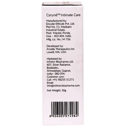 Cerynë Intimate Care Cream (30gm Each)