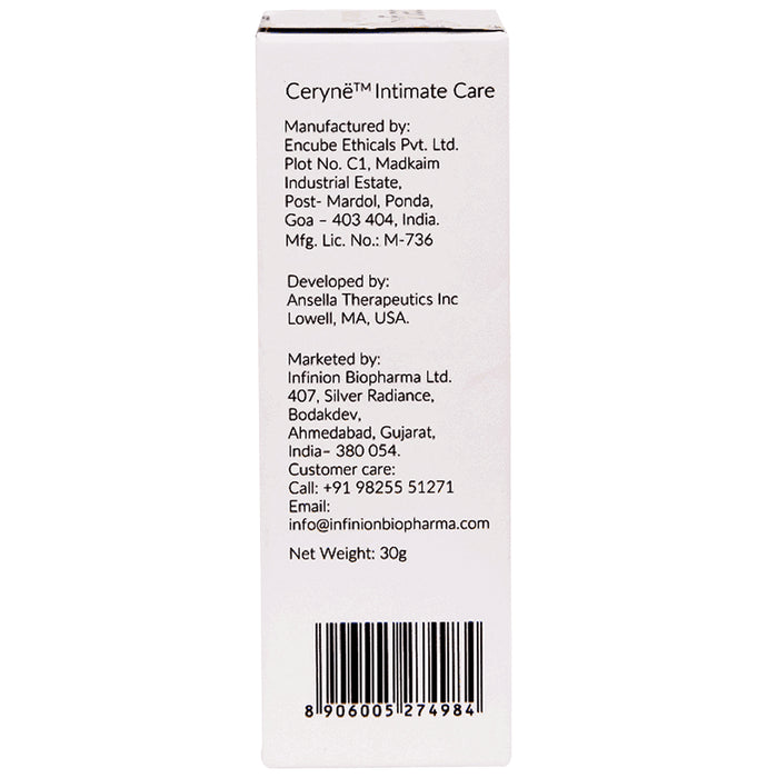 Cerynë Intimate Care Cream (30gm Each)
