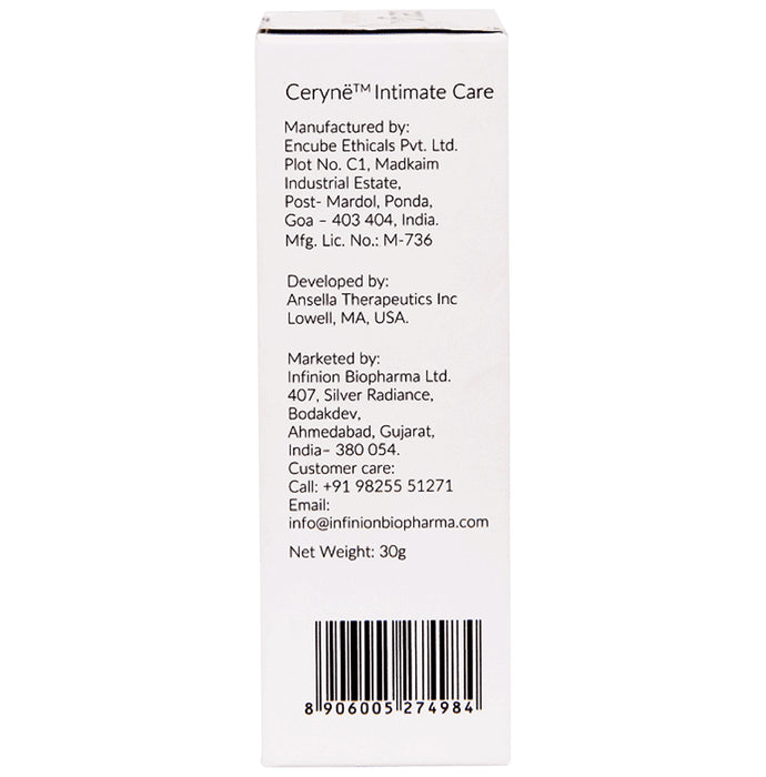 Cerynë Intimate Care Cream (30gm Each)