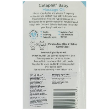 Cetaphil Baby Massage Oil