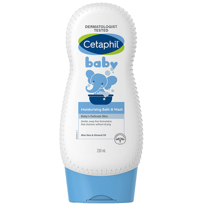 Cetaphil Baby Moisturising Bath & Wash with Aloe Vera & Almond Oil - Classic Derma