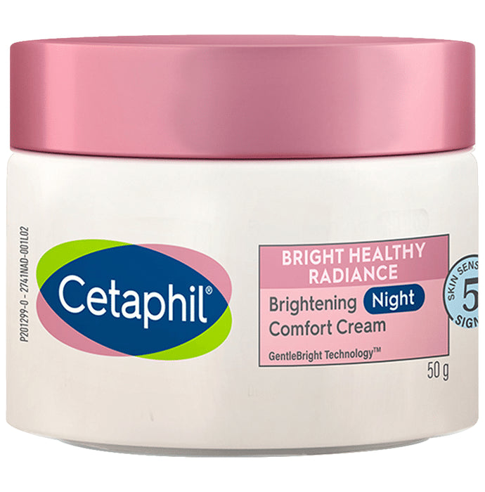 Cetaphil Brightening Night Comfort Cream | For Sensitive Skin - Classic Derma