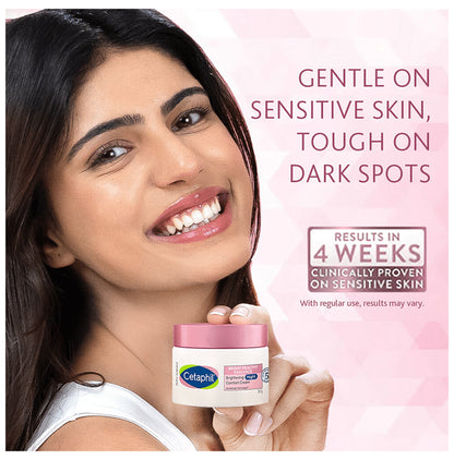 Cetaphil Brightening Night Comfort Cream | For Sensitive Skin