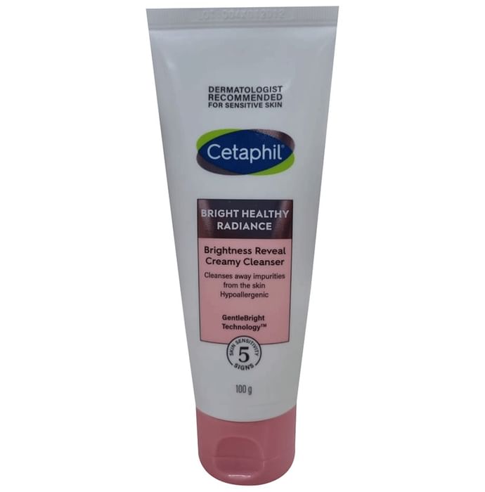 Cetaphil Brightness Reveal Creamy Cleanser | Hypoallergenic & For Sensitive Skin - Classic Derma