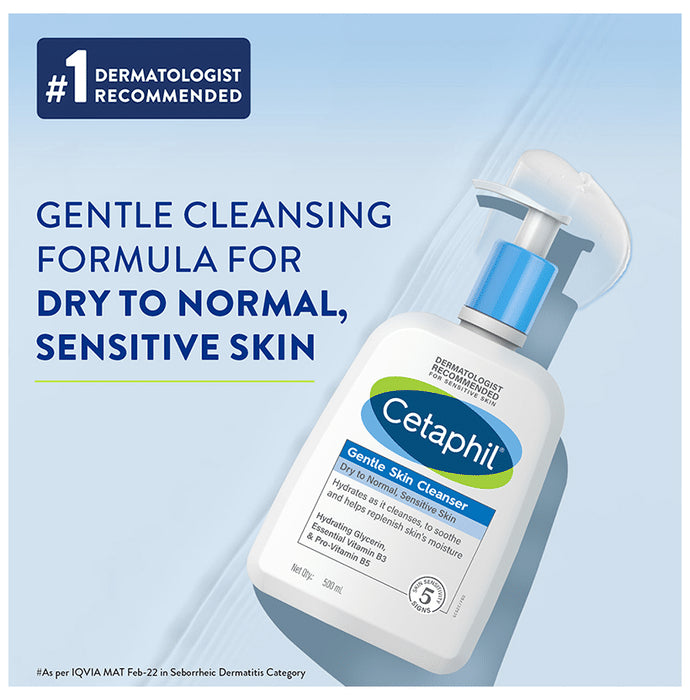 Cetaphil Gentle Skin Cleanser | For Dry to Normal, Sensitive Skin