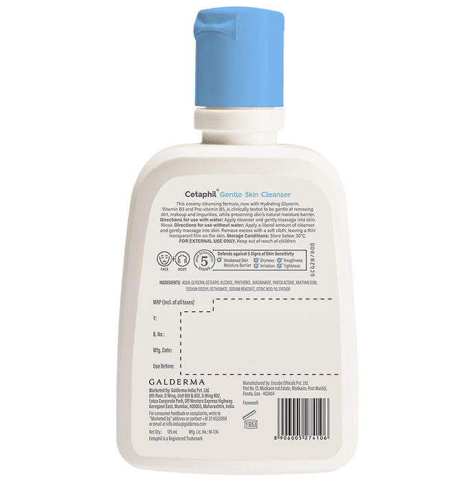 Cetaphil Gentle Skin Cleanser | For Dry to Normal, Sensitive Skin