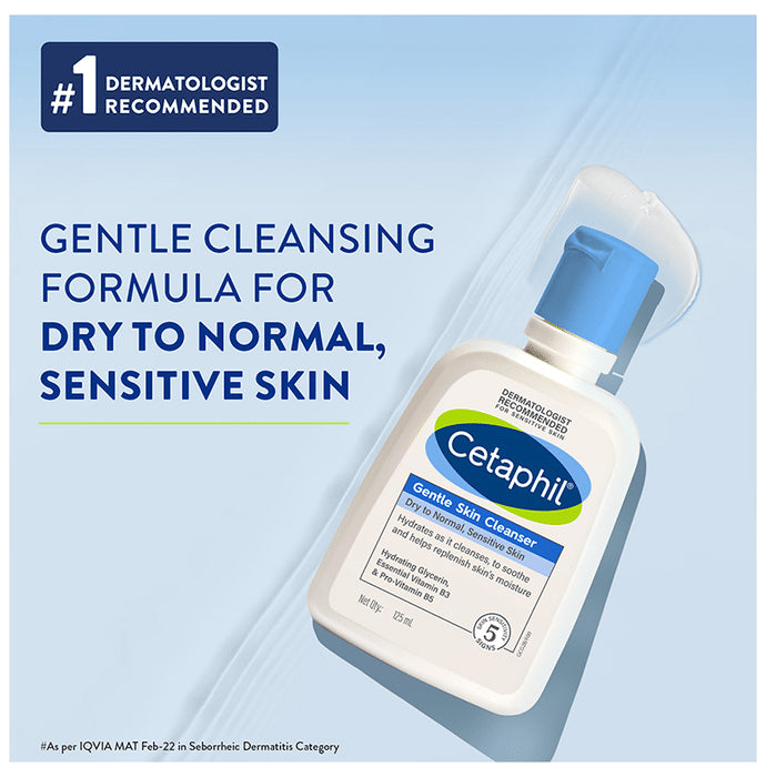 Cetaphil Gentle Skin Cleanser | For Dry to Normal, Sensitive Skin