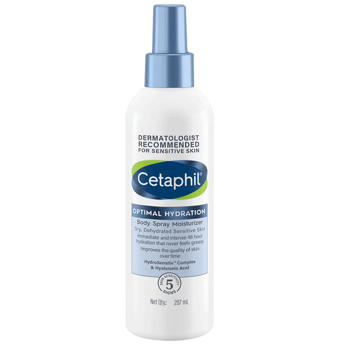 Cetaphil Optimal Hydration Body Spray Moisturiser - Classic Derma