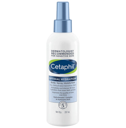 Cetaphil Optimal Hydration Body Spray Moisturiser - Classic Derma
