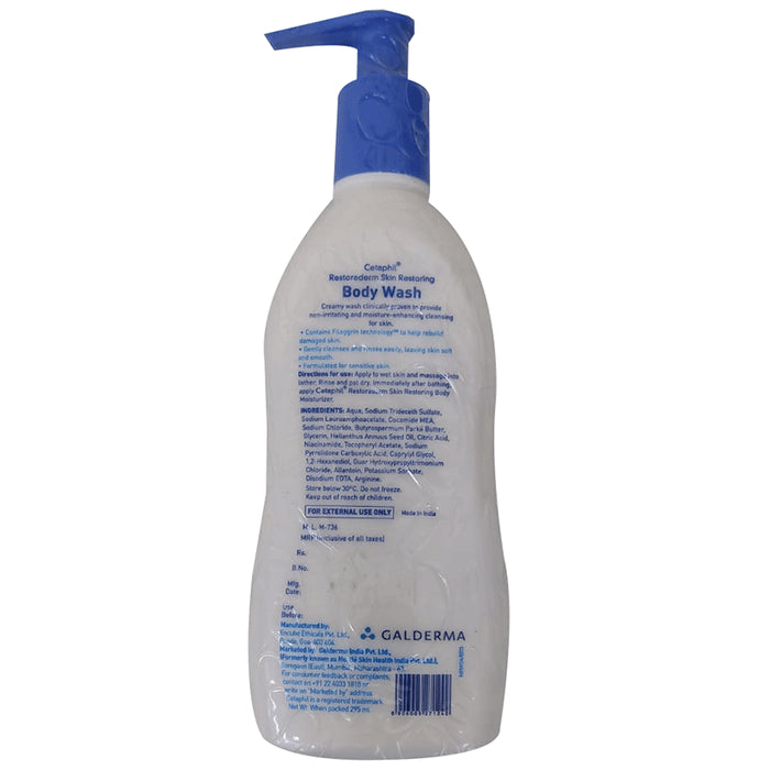 Cetaphil Restoraderm Skin Restoring Body Wash | For Very Dry, Sensitive Skin