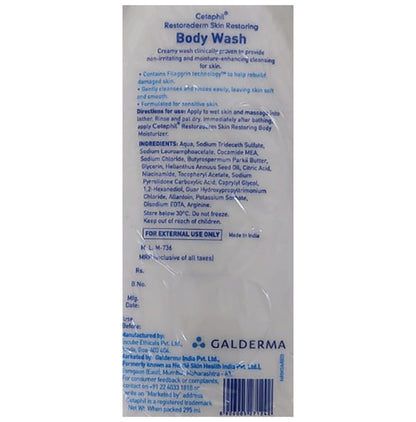 Cetaphil Restoraderm Skin Restoring Body Wash | For Very Dry, Sensitive Skin